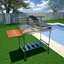 Churrasqueira Parrilla Argentina Portátil em Inox com 4 Grelhas Platinum (Orçamento)