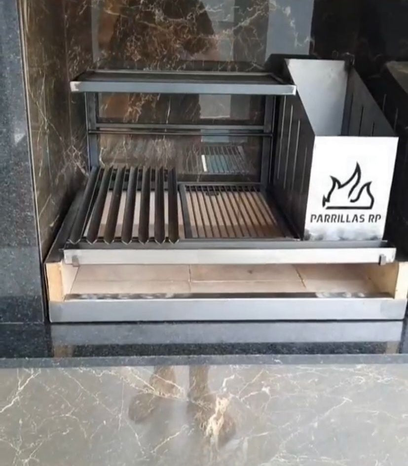 Churrasqueira Parrilla Argentina 3 Grelhas para Transformação Platinum (Orçamento)