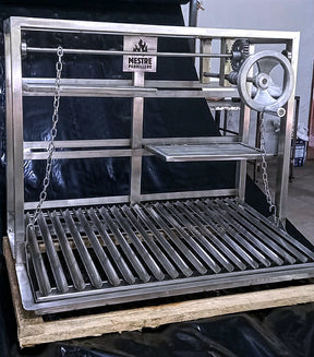 Churrasqueira Prime Parrilla Argentina e Uruguaia de Elevação sem Firebox (Orçamento)
