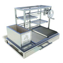 Parrilla Argentina e Uruguaia de Elevação com Porta Modelo Alvenaria (Orçamento)